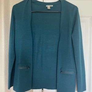 Halogen Button Cardigan. Made of merino wool. Size XS.